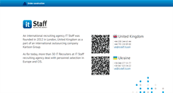 Desktop Screenshot of it-staff-it.com