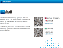 Tablet Screenshot of it-staff-it.com